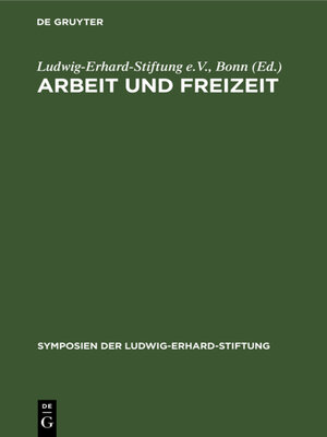 cover image of Arbeit und Freizeit
